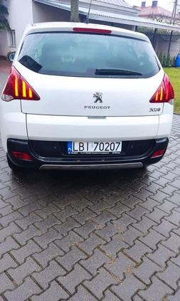 Peugeot 3008 cena 46000 przebieg: 135957, rok produkcji 2015 z Buk małe 232